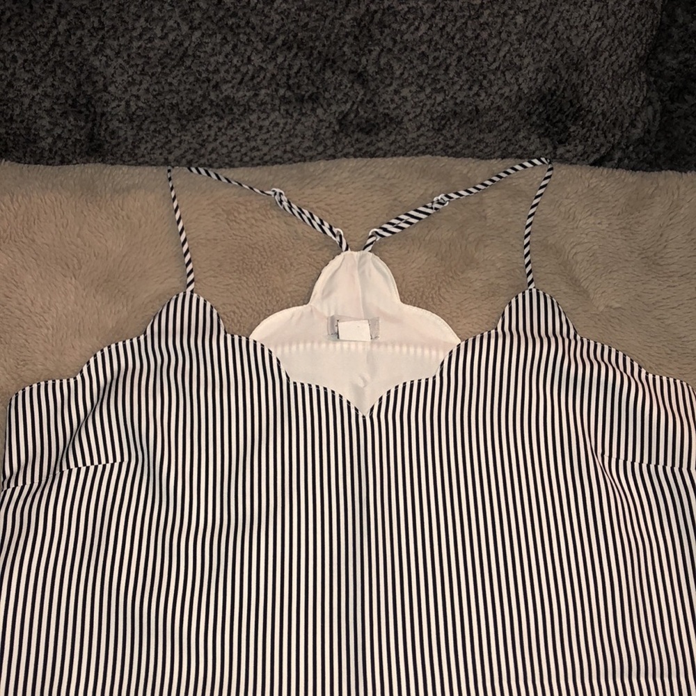J Crew Spaghetti Strap Tank, size 8 - Picture 2 of 7